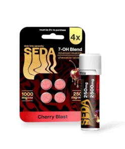 Seda 7-OH Blend Cherry Blast 250mg Chewable Tablet