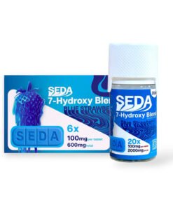 Seda 7-hydroxy Blend Chewable Tablets Blue Strawberry 100mg Per Tablet