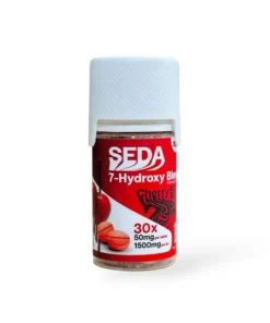 Seda 7-hydroxymitragynine Chewable Tablet Cherry Blast 50mg Per Tablet