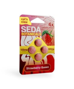 Seda Botanicals Cat's Claw Strawberry Queen 125mg Tablet