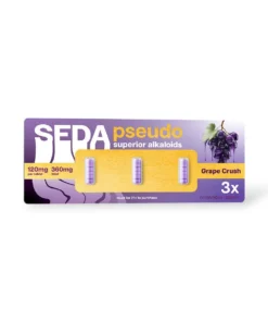 Seda Pseudo Grape Crush Chewable Tablets 120mg