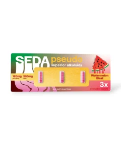 Seda Pseudo Watermelon Blast Chewable Tablets 120mg